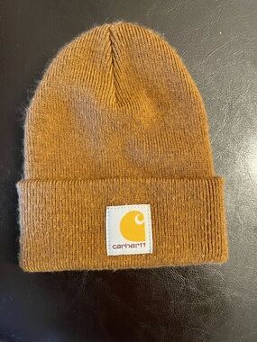 Infant Carhartt Classic Cuffed Beanie - Brown Acrylic